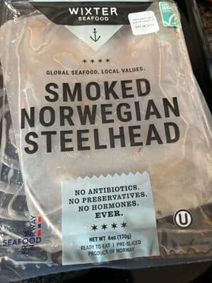 Smoked Norwegian Steelhead Salmon
