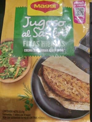 Jugoso Al Sarten Finas Hierbas