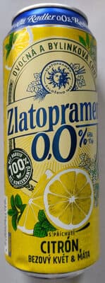 Zlatopramen Radler - Citrn, bezov kvt, mta
