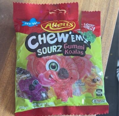 Chewwms Sourz Gummi Koalas