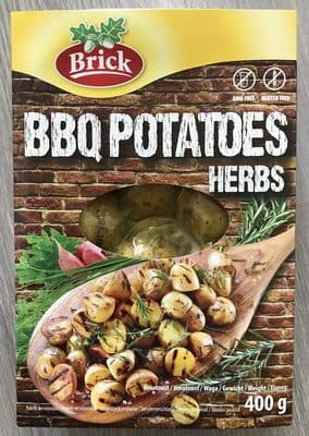 BBQ potatoes with herbs
