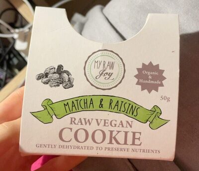Matcha & Raisins Cookie