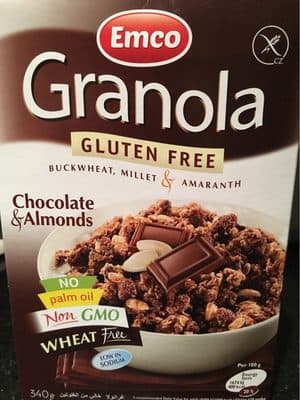 Granola chocolate & almond