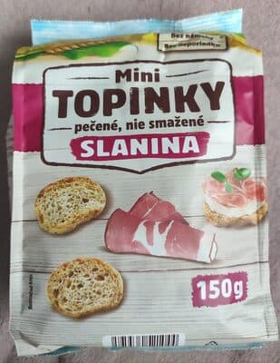 Mini Topinky - Slanina