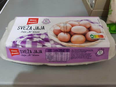 Fresh eggs - 'A' class