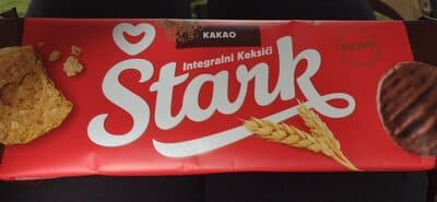 Integralni keksii kakao- tark