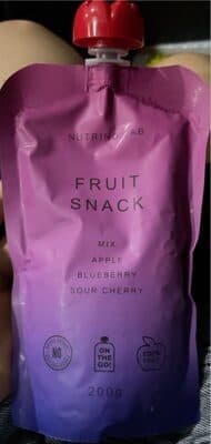 Fruit snack