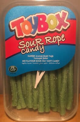 Sour Rope Candy Apple Flavour