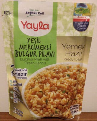 Yeil Mercimekli Bulgur Pilav