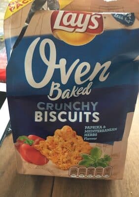 Lays Oven Paprika & Mediterranean Herbs Crunchy Biscuits