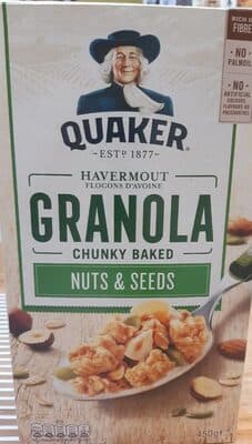 hunky baked granola nuts & seeds