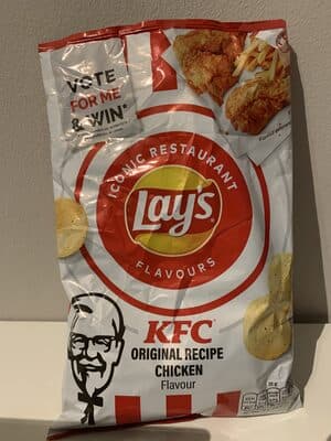 KFC original recipe chicken lay's