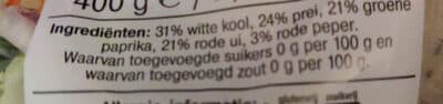 Wok Groenten
