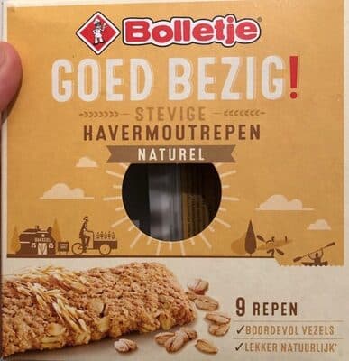 Goed Bezig Stevige Havermoutrepen Naturel