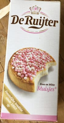 Rose en witte muisjes