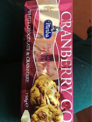 Merba Cranberry Cookies
