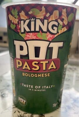 King pot pasta bolognese