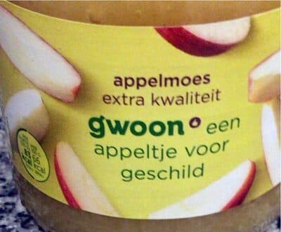 Compota manzana