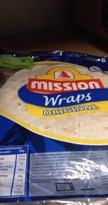 Wraps au blé nature