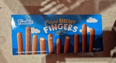 Crispy Biscuit Fingers