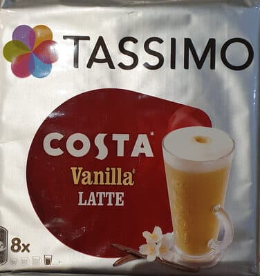 Costa vanilla latte
