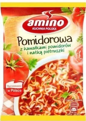 Tomato Soup with Noodles