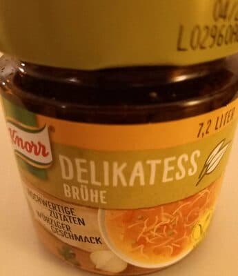 Delikatess Brühe
