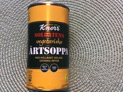 Soldatens vegetariska rtsoppa