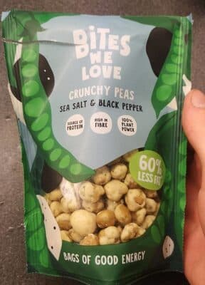 Bites we love sea salt Black pepper