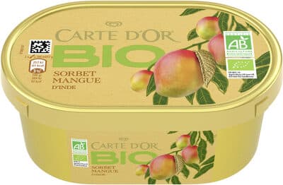 Carte D'Or Glace Sorbet Bio Mangue D'Inde