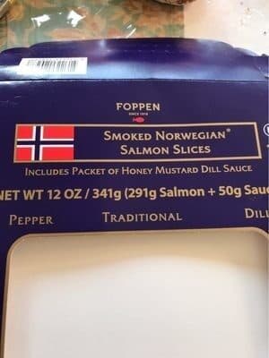 Smoked norwegian