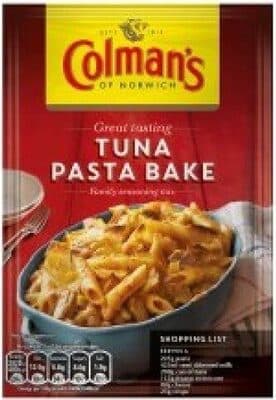 Colmans Tuna Pasta Bake
