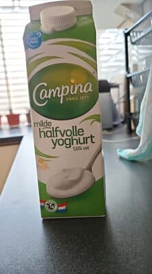 milde halfvolle yoghurt
