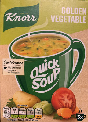 Knorr Quick Soup Golden Vegetable