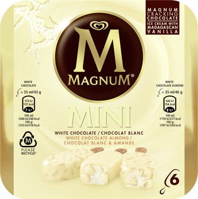 Batonnet Chocolat Blanc Amande