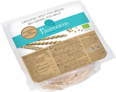 Organic Spelt Pita Bread