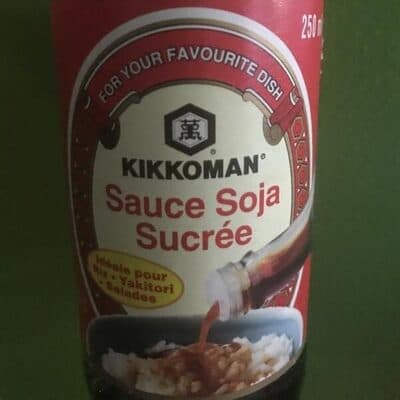 Sauce soja sucre