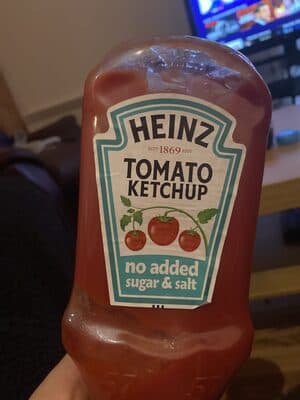 Heinz Tomato Ketchup No added sugar & salt