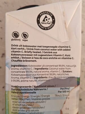 Coconut water