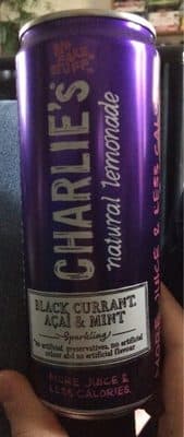 Charlie's Naturale Black Currant Acai & Mint
