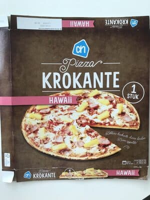 Pizza krokant Hawa