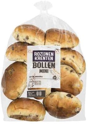 AH Rozijnen krentenbollen mini