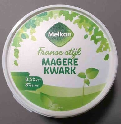 Franse stijl magere kwark