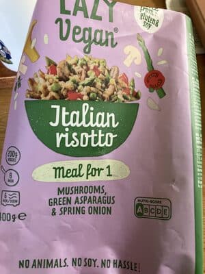 Lazy Vegan Italian Risotto