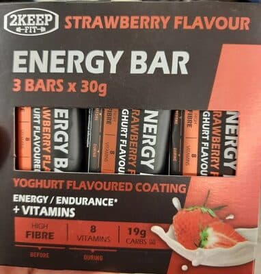 Energy bars - yoghurt flavoured coating