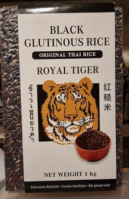 black glutinous rice