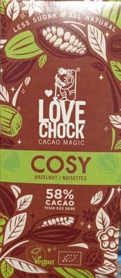 Cosy hazelnut 58%