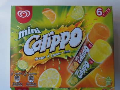 Mini Calippo Orange & Lemon-Lime