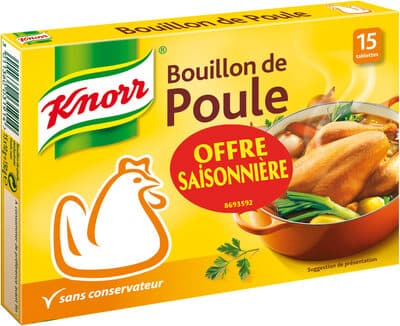 Knorr Bouillon Cube Poule - Offre Saisonniere