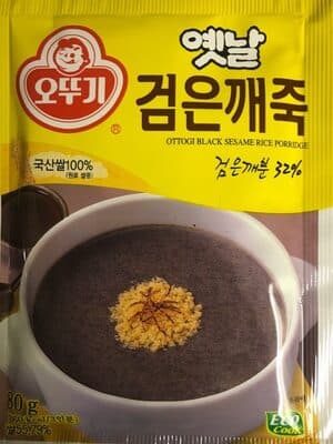 Ottogi, Black Sesame Rice Porridge